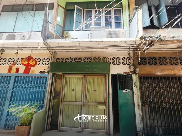 ขายอาคารพาณิชย์ 3 ชั้น พร้อมผู้เช่า ซอยกิ่งเพชร 12 แยก 2 ใกล้ BTS ราชเทวี