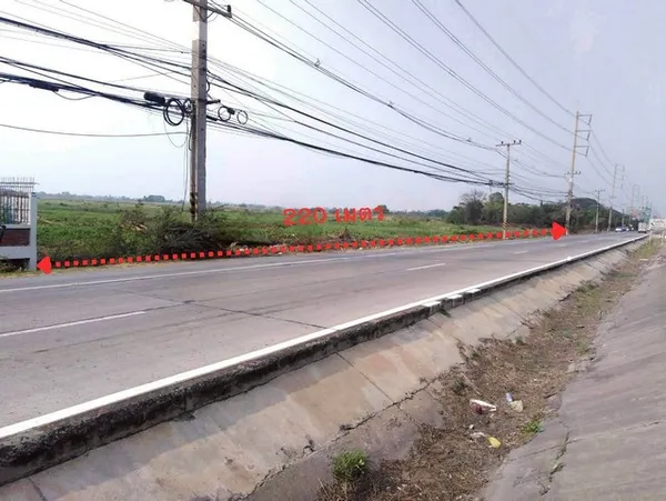ที่ดินเปล่า 35-0-62 ไร่ ติดถนนสายหลักพหลโยธิน (ขาออก) หนองยาว อ.เมืองสระบุรี จ.สระบุรี