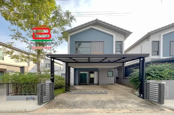 บ้านแฝด 2 ชั้น เนื้อที่ 40.5 ตร.ว. โครงการ อณาสิริ กรุงเทพ-ปทุมธานี ถนนกรุงเทพ-ปทุมธานี ตำบลบางคูวัด อำเภอเมืองปทุมธานี ปทุมธานี