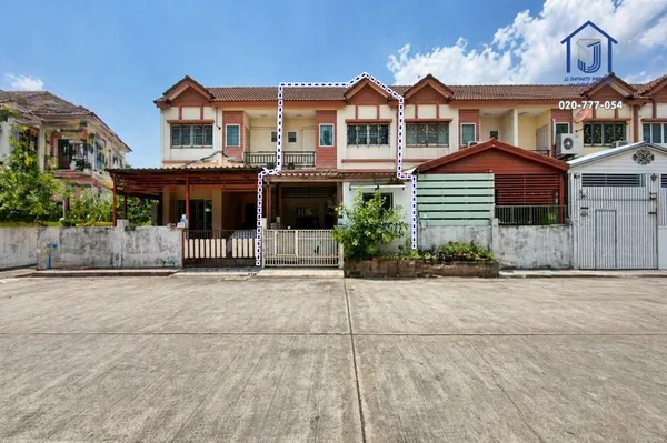 ขายทาวน์เฮาส์ 2 ชั้น หมู่บ้านกรีนการ์เด้นโฮม 8 ถนนลำลูกกา คลองแปด
