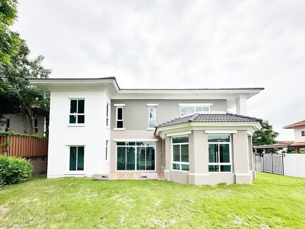 P3258 ให้เช่า บ้านเดี่ยว 2 ชั้น สไตล์อิตาลี 136.8 ตรว. หมู่บ้าน แกรนด์ คาแนล ดอนเมือง Grand Canal หลังใหญ่ ใกล้สนามบินดอ