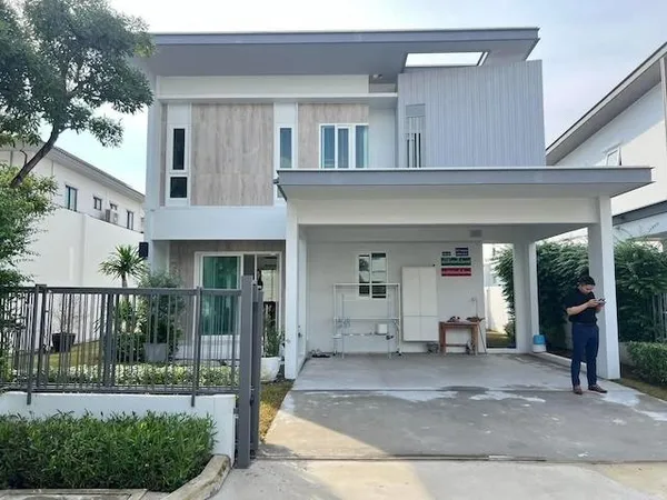 HR 9868 ให้เช่า ขายบ้านเดี่ยว พฤกษ์ลดา รามอินทรา จตุโชติ ใกล้ทางด่วน แปลงมุม วิวสวน พร้อมอยู่