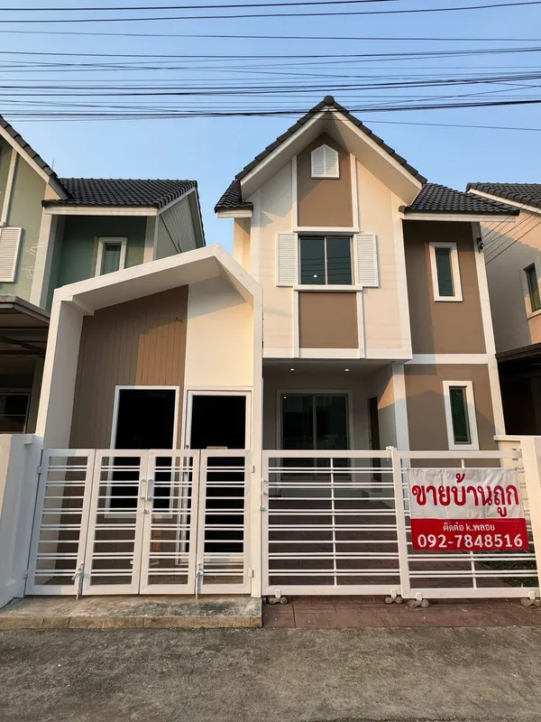 ขายบ้านทาวน์โฮมสไตล์ Vintage บ้านสวยในโครงการเดอะปาล์มการ์เด้น8 บ้านสวยคุณภาพราคาสุดคุ้ม ทำเลใกล้เมืองเชียงใหม่