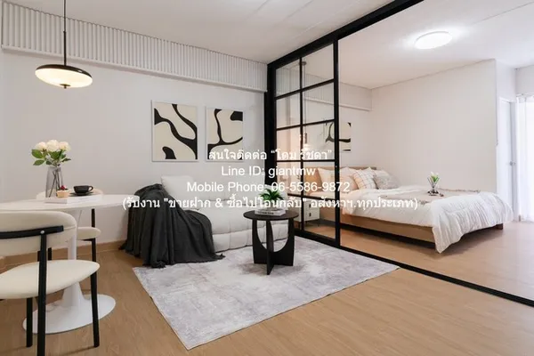 คอนโดฯ รัชดา ซิตี้ คอนโด Ratchada City Condo 1 นอน 1 BATHROOM ใหญ่ 33 ตาราง.เมตร 1690000 - ด่วน ๆ เป็นคอนโดรีโนเวทใหม่พร
