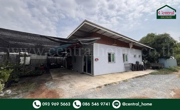 บ้านเดี่ยว 80 ตร.วา ลานตากฟ้า นครชัยศรี เมืองนครปฐม ราคาถูก