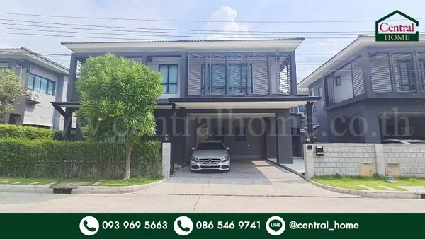 บ้านเดี่ยว เซนโทร บางนา - กิ่งแก้ว บ้านสวยเฟอร์ครบ พร้อมอยู่ ราคาถูก