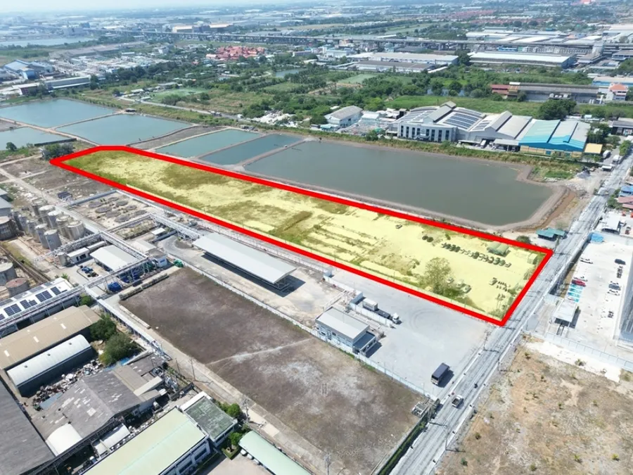 ขาย ที่ดิน ซอยธรรมศิริ บางเสาธง 15 ไร่ 54 ตรว ใกล้