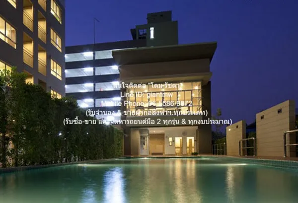 คอนโดมิเนียม Lumpini Ville Lasalle - Barring ลุมพินี วิลล์ ลาซาล - แบริ่ง 27 ตารางเมตร 1 Bedroom ใกล้ โรงเรียนบางกอกพัฒน