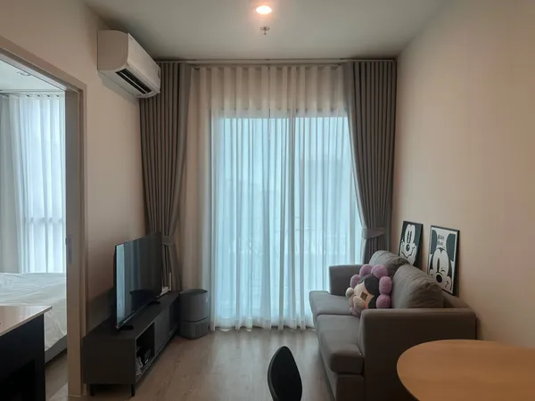 ให้เช่า Nue District R9 อาคาร N ชั้น 24 ทิศตะวันตก ตกแต่งพร้อมเข้าอยู่ได้เลย