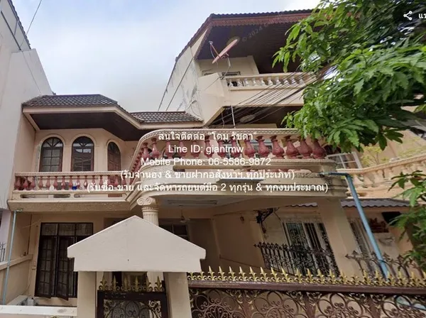 townhome ขายทาวน์เฮ้าส์ 3 ชั้น ซ.จรัญสนิทวงศ์ 13 (ถ.พาณิชยการธนบุรี) MRT จรัญฯ 13 28.2 ตร.ว. 6 น 3 น้ำ พท. 28 sq.wa 0 งา