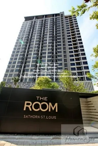 Condo. The Room Sathorn - St.Louis 65ตรม 2นอน2Bathroom 12000000 บ. ราคาสุดคุ้ม