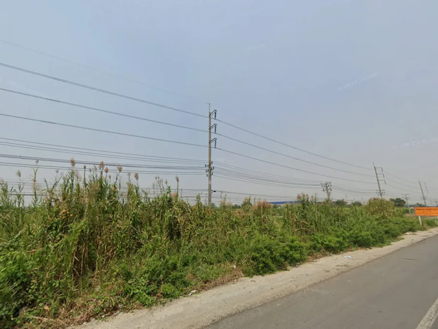 ขายที่ดินเปล่า  ติดถนนสายปทุมธานี-บางปะหัน ทล.347 