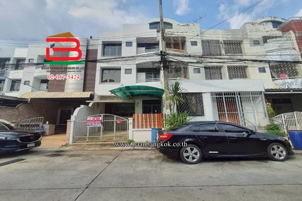 ทาวน์โฮม โครงการ สะพานใหม่แมนชั่น เนื้อที่ 29 ตรว. ใกล้ BTS สายหยุด ซอยพหลโยธิน 69 เขตสายไหม