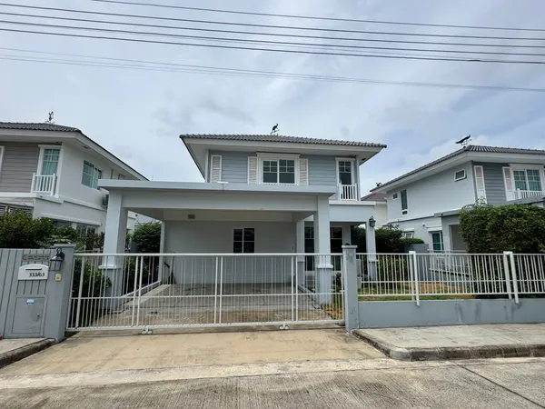 ⚡ ให้เช่า บ้านเดี่ยว 2 ชั้น วิลลาจจิโอ ศรีนครินทร์ - บางนา ขนาด 50 ตร.ว. ⚡