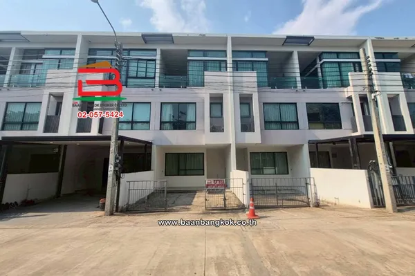 ทาวน์โฮม โครงการ โคราซอน ประชาชื่น เนื้อที่ 23.9 ตร.ว ประชาชื่น-ปากเกร็ด 5 (เลียบคลองประปา) ตำบลบางตลาด อำเภอปากเกร็ด นนทบุรี