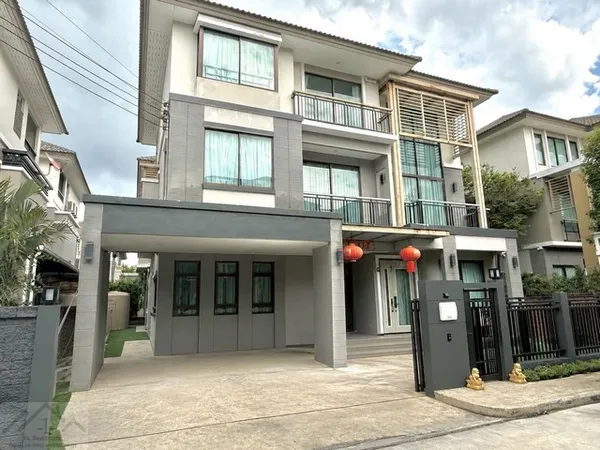 ให้เช่าบ้านเดี่ยว 3 ชั้น 4 ห้องนอน เดอะ แพลนท์ เอลิท พัฒนาการ 38 The Plant Elite Pattanakarn ใกล้ทางด่วน ใกล้เอกมัย ทองห