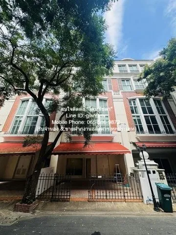 townhouse ขาย/ให้เช่าทาวน์โฮม 4 ชั้น บ้านกลางกรุง ทองหล่อ (Baan Klang Krung Thonglor) 26 ตร.ว., 4 น 6 น้ำ, ราคา 33 ล้านบ