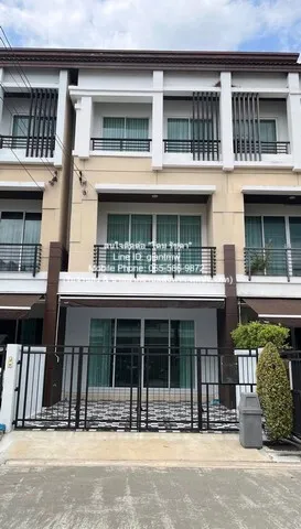 ประกาศขาย TOWNHOUSE ขายทาวน์โฮม 3 ชั้น (ต่ำกว่าราคาประเมิน) บ้านกลางเมือง เกษตร–นวมินทร์ (Baan Klang Muang Kaset-Nawamin