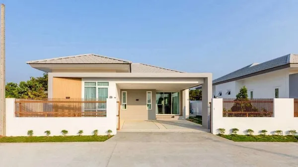 บ้าน 3 ห้องนอน สไตล์มินิมอล-โมเดิร์น (Minimal-Modern) ท่ารั้ว เชียงใหม่