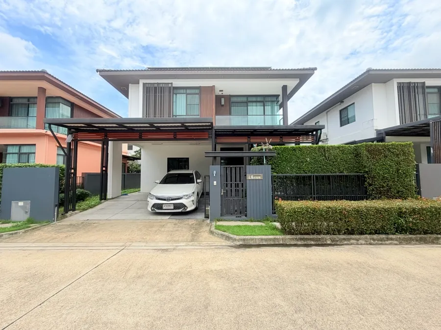 ขาย บ้านเดี่ยว มัณฑนา อ่อนนุช-วงแหวน 4, 52ตรว แต่ง