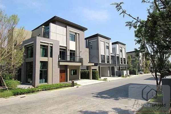 ขายบ้านเดี่ยว 3 ชั้น 580 ตร.ม. The Gentry สุขุมวิท 101 หลังมุม ใกล้ BTS ปุณณวิถี
