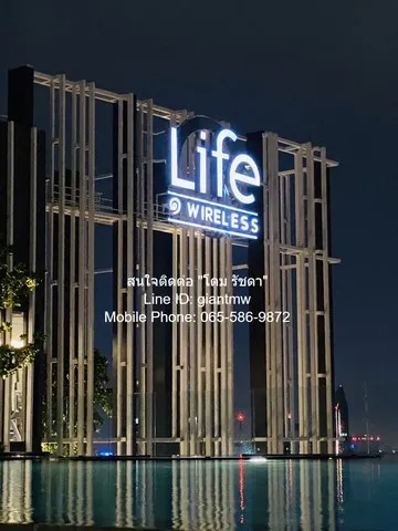 รหัส: DSL-444 ให้เช่าด่วน Condo Life One Wireless ไลฟ์ วัน ไวร์เลส 20000 บาท. 1 ห้องนอน 1 ห้องน้ำ ใหญ่ขนาด 24 ตร.-ม. ใกล