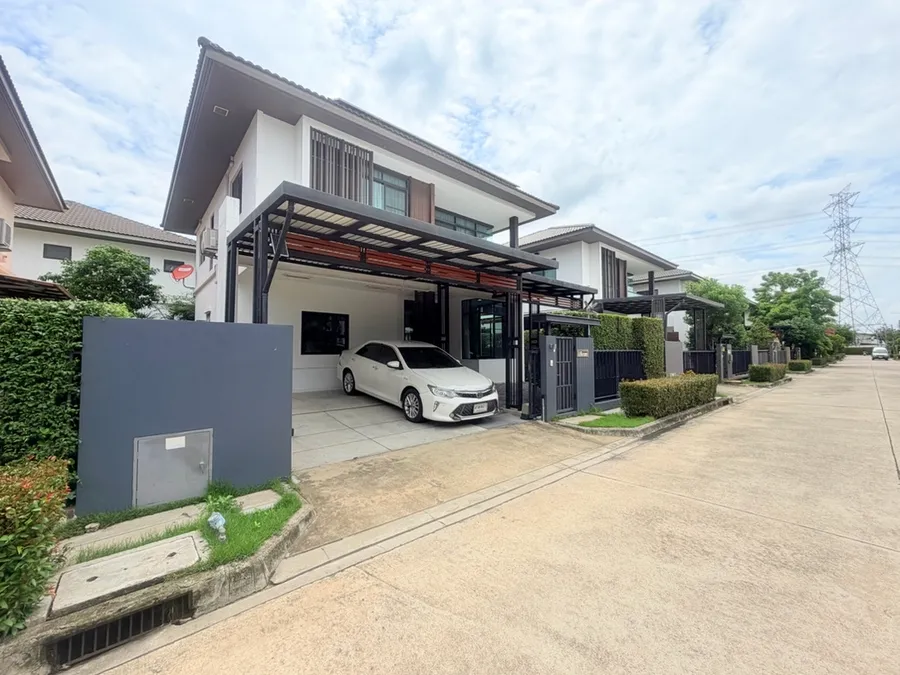 ให้เช่า บ้าน มัณฑนา อ่อนนุช-วงแหวน 4, 52ตรว แต่งพร