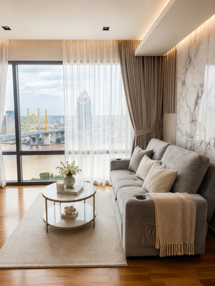 ขาย คอนโด StarView พระราม 3 82 ตรม. ชั้น 35 ใกล้เซ