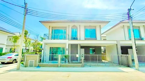 ใกล้ตลาดสมบัติบุรี 1.1 กม 5แอร์ บ้าน บางบัวทอง-สุพรรณบุรี 4 นอน 3 น้ำ.เซ็นทรัล เวสต์เกต บนพื้นที่ 35 ตร.ว.132 ตร.ม. พร้อ