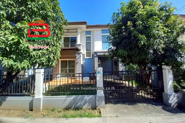 บ้านเดี่ยว หมู่บ้านพฤกษาวิลเลจ 2 เนื้อที่ 51.3 ตรว. (ใกล้ฟิวเจอร์พาร์ครังสิต) ถนนรังสิต-นครนายก (คลอง 7) ตำบลลำผักกูด อำเภอธัญบุรี จังหวัดปทุมธานี