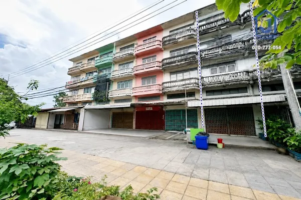 ขายอาคารพาณิชย์ 4.5 ชั้น  21 ตร.วา ติดถนนพุทธมณฑลสาย 3 ใกล้มหาวิทยาลัยมหิดล ศาลายา