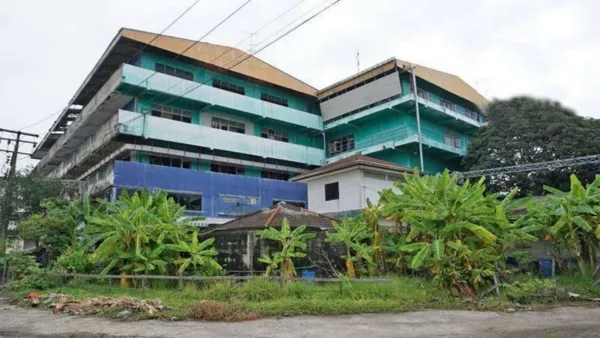 ขาย โกดัง โรงงาน 17 ไร่ สีม่วง ถนนเทพารักษ์ แพรกษาใหม่  