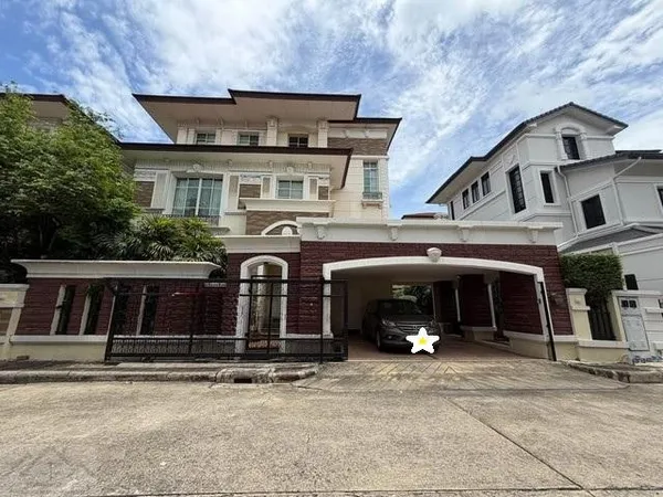 ขายบ้านเดี่ยว3ชั้น 85.5 ตร.ว 4นอน โครงการบ้านกลางกรุงเดอะนีซรัชวิภาใกล้ตลาดบองมาร์เช่