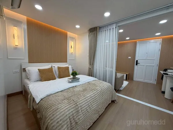 ขายคอนโด รัชดา ซิตี้ 18 รีโนเวทใหม่ พร้อมอยู่ ขนาด 29 ตรม 1นอน 1น้ำ ชั้น 9 อาคารไพฑูรย์ ใกล้ MRTห้วยขวาง - ghd000856