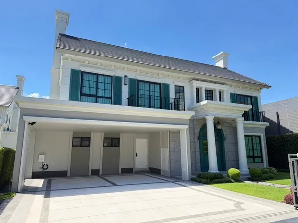 ให้เช่าบ้านเดี่ยวสุดหรู Ultra-Luxury 4 ห้องนอน ณรินสิริ พระราม 9 - กรุงเทพกรีฑา บ้านใหม่หรูวิวทะเลสาบ ใกล้ Little Walk ก