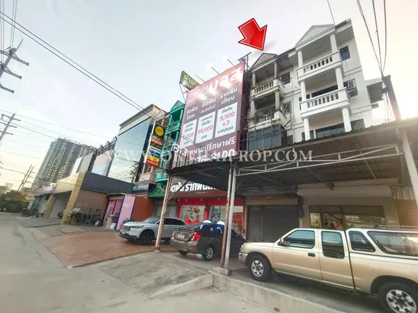 ให้เช่า อาคารพาณิชย์ 4.5 ชั้น หมู่บ้านบุษบา2 เมืองสมุทรปราการ