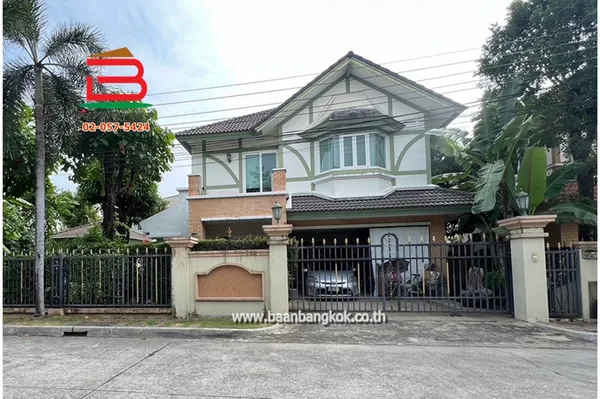 บ้านเดี่ยว โครงการ ลัดดารมย์ วัชรพล-สุขาภิบาล 5 เฟส 1 เนื้อที่ 104 ตรว. ถนนสุขาภิบาล 5 แขวงท่าแร้ง เขตบางเขน