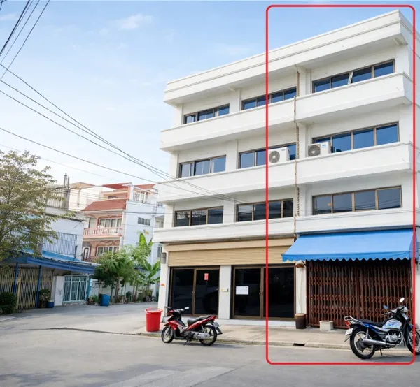 เตลาดสะพาน 2 ชั้นBTS สุรศักดิ์ 900 ม. 5 นอน 5 น้ำ ใกล้รพ.เซ็นต์หลุยส์ 900 ม.จริญราษฏร์ อาคารพาณิชย์ 517 ตร.ว. 340 ตร.ม.