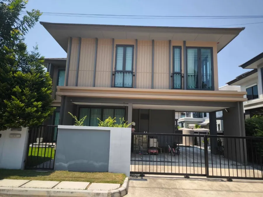 ขายบ้านเดี่ยว 2 ชั้น บุราสิริ พระราม2 พื้นที่กว้าง