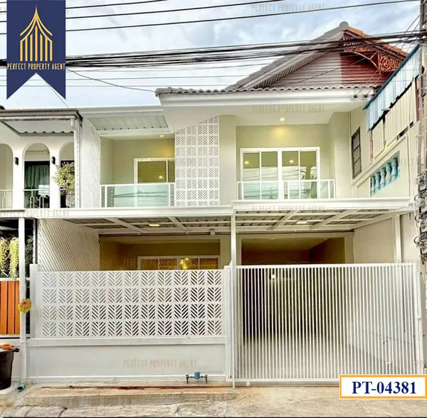 ขาย ทาวน์เฮ้าส์พฤกษา 3 บางบัวทองตกแต่งใหม่ราคาย่อมเยาว์