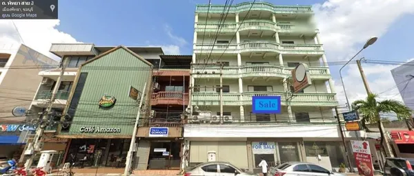 ขายอพาร์ทเม้นท์ไตรธนา พัทยา อาคาร 7 ชั้น 93 ห้อง ทำเลศักยภาพ ใจกลางพัทยา
