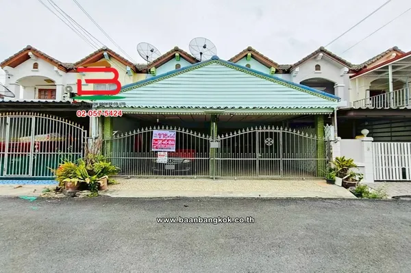 ขาย/เช่า ทาวน์เฮาส์ 2 ชั้น เนื้อที่ 34 ตร.ว. หมู่บ้านธารทอง 2 (ซอยวัดลาดปลาดุก) ถนนกาญจนาภิเษก ตำบลบางรักพัฒนา อำเภอบางบัวทอง นนทบุรี