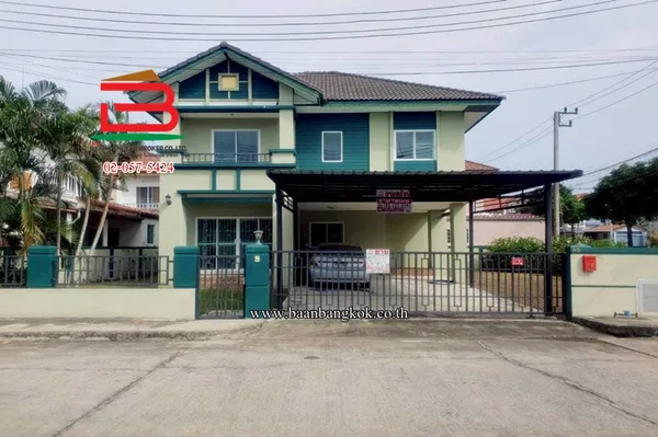 บ้านเดี่ยว วิสต้าวิลล์ 3 (ลำลูกกา คลอง 8) เนื้อที่ 93.1 ตรว.ถนนตัดผ่าน ลำลูกกา-ธัญบุรีคลองแปด ตำบลลำลูกกา อำเภอลำลูกกา จังหวัดปทุมธานี