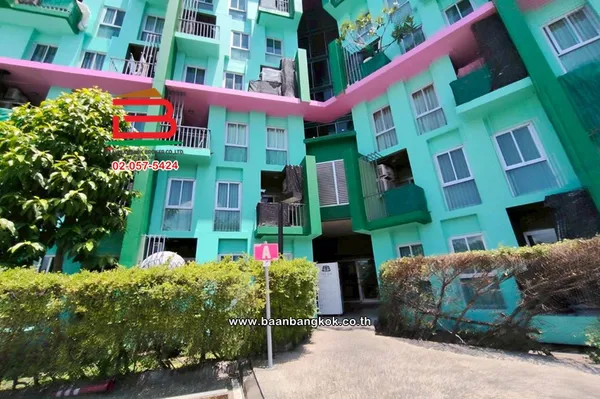 คอนโดมิเนียม เนื้อที่ 32.78 ตร.ม. โครงการ พาร์ค เอ็กโซ เกษตร-นวมินทร์ : Parc Exo Kaset - Nawamin (ซอยนวมินทร์ 74 แยก 3-8) ถนนประเสริฐมนูกิจ แขวงคันนายาว เขตคันนายาว