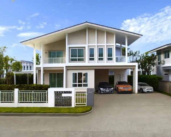 บ้านเดี่ยว 2 ชั้น 105 ตารางวา 4 ห้องนอน 3 ห้องน้ำ Size ให่ญของโครงการ ใกล้ รร.สาธิตพัฒนา