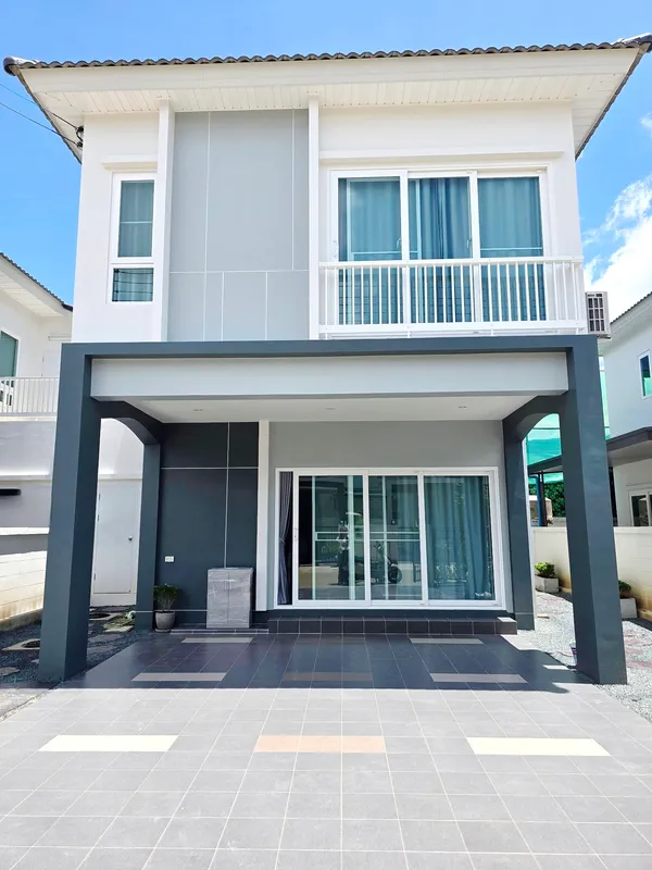 R0996 | บ้านแฝดใหม่แกะกล่อง 2 ชั้น 3 ห้องนอน | ใกล้กาดฝรั่งแม่ริม เพียง 1 นาที