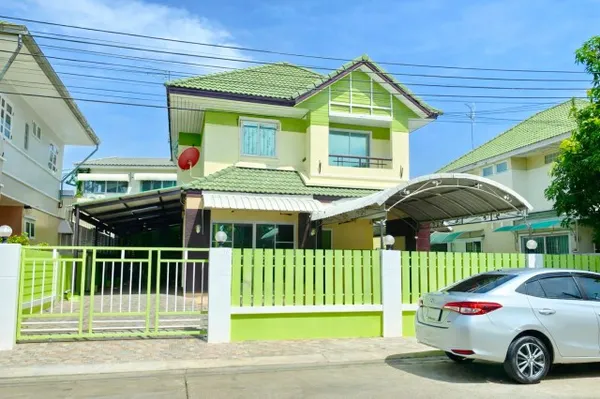 ทำเลติดถนนราชพฤกษ์บ้านเดี่ยว 2 ชั้น 3 นอน 2 น้ำ เนื้อที่ 57 ตร.ว 230 ตร.ม. ใกล้เพียวเพลส ราชพฤกษ์ 300 ม.บรรยากาศเงียบสงบ