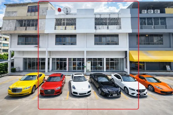 ใกล้พระราม9 ติดม.รามคำแหง 4 ชั้น 4 นอน 4 น้ำ 72ตร.วา. 1000ตร.ม. อินดอร์สเตเดียม หัวหมาก 600 ม. ให้เช่าอาคารพาณิชย์ 4 คูห