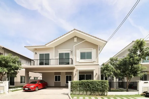 รหัสC7195 ให้เช่าบ้านเดี่ยว 2ชั้น หมู่บ้านคาซ่า เลเจ้นท์ พระราม5-ราชพฤกษ์ ใกล้ Central Westville