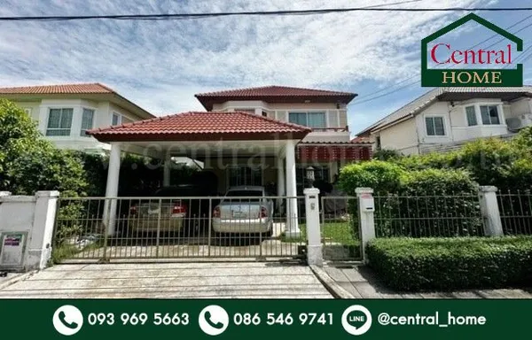 บ้านเดี่ยว2ชั้น โครงการ ชวนชื่น กรีนบาวด์ ถูกสุดในโครงการ